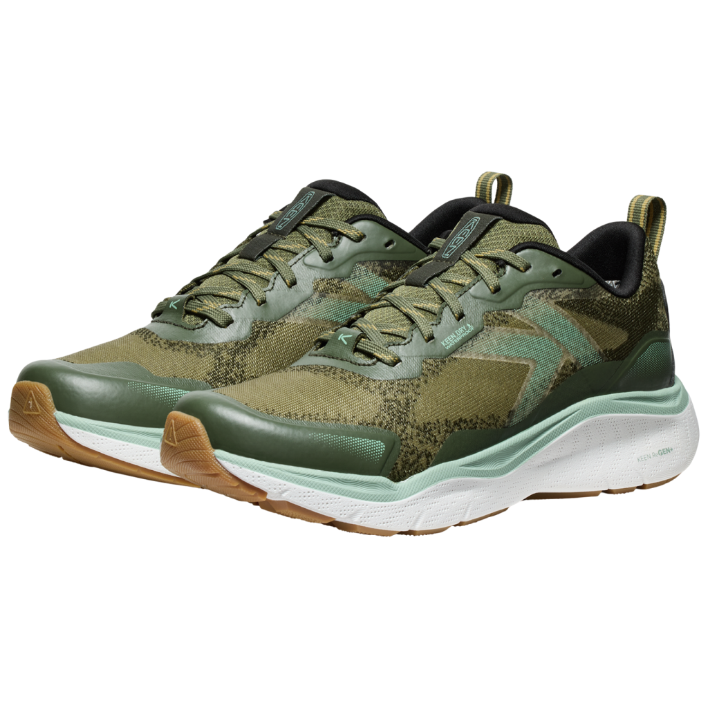 KEEN W Leiki WP Wander-/Trekkingschuhe tief in GRÜN