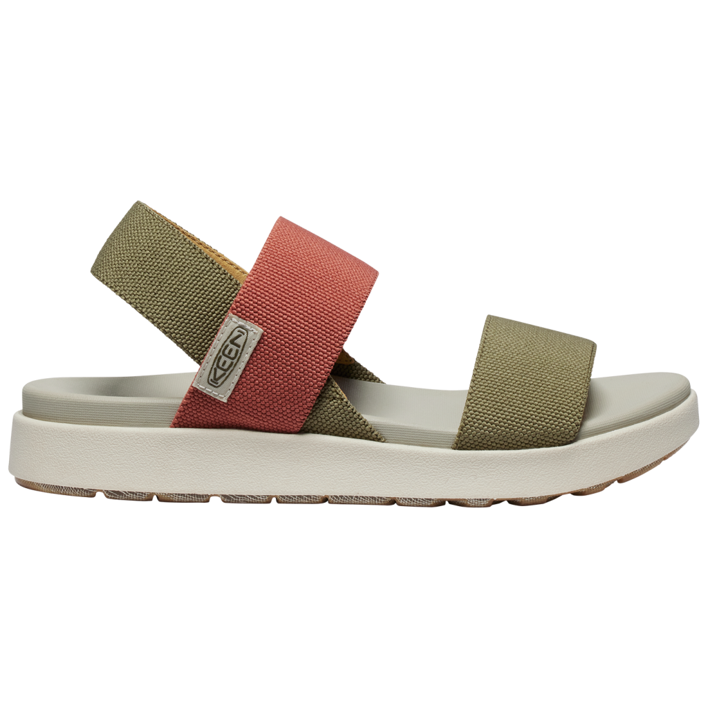 KEEN W Elle Backstrap Freizeitsandalen in GRÜN