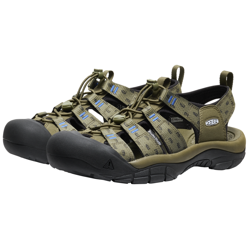 KEEN M Newport Retro x Études Trekkingsandalen in GRÜN