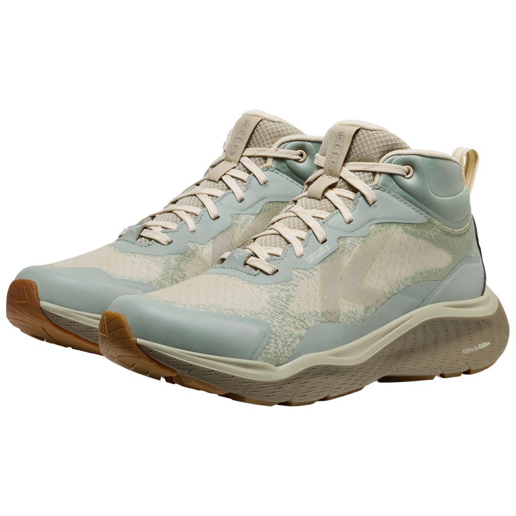 KEEN W Leiki Mid WP Wander-/Trekkingschuhe halbhoch in GRÜN
