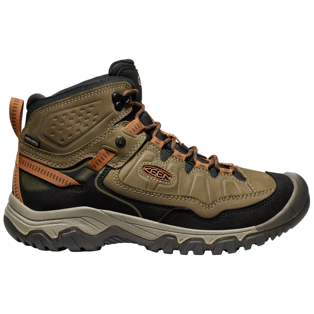 KEEN M Targhee IV Mid WP Wander-/Trekkingschuhe halbhoch in BRAUN