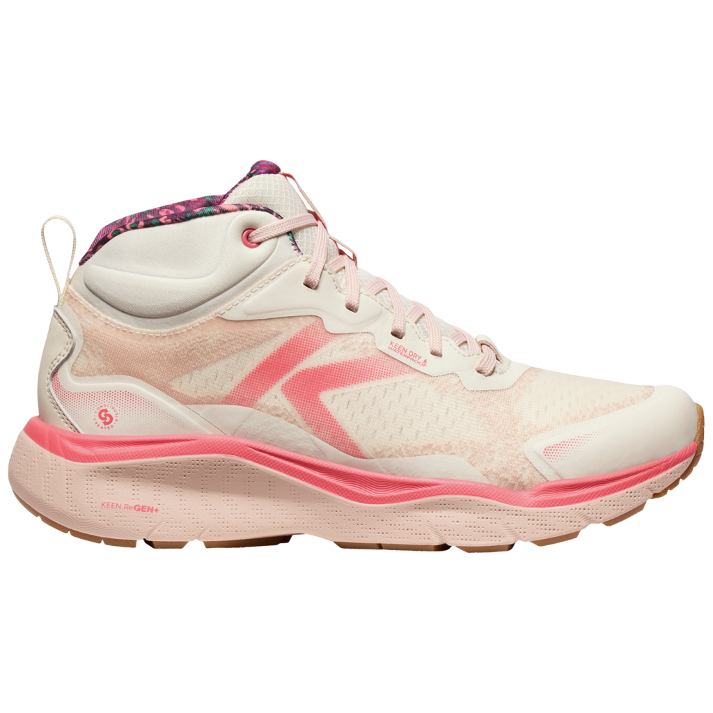 KEEN W Leiki Mid WP Wander-/Trekkingschuhe halbhoch in PINK