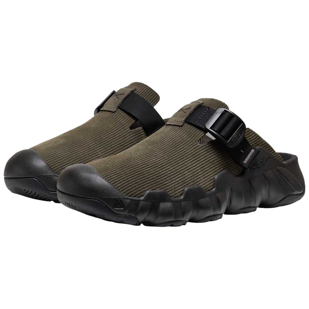 KEEN M Hyperport Clog Leather Freizeitsandalen in GRÜN