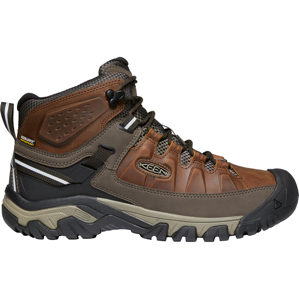 KEEN M Targhee III Mid WP Wander-/Trekkingschuhe halbhoch in BRAUN