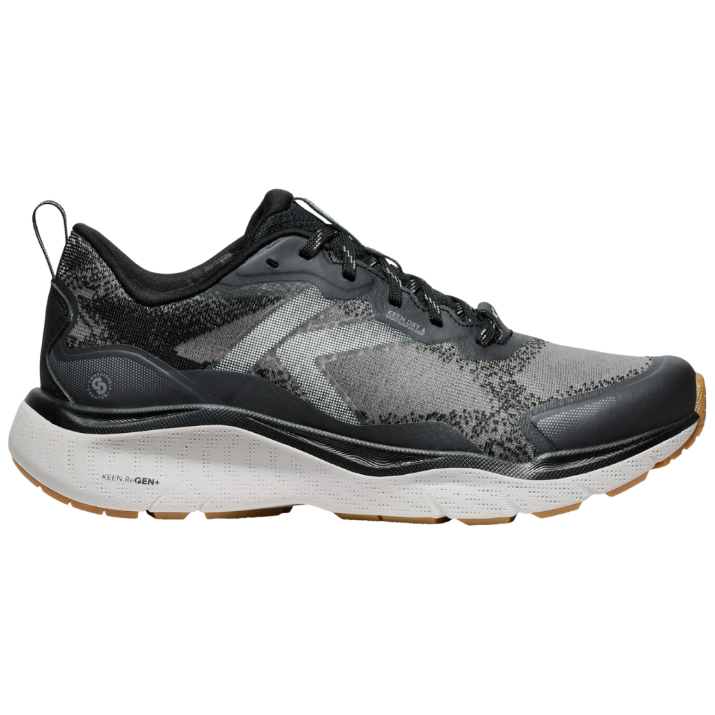 KEEN W Leiki WP Wander-/Trekkingschuhe tief in SCHWARZ
