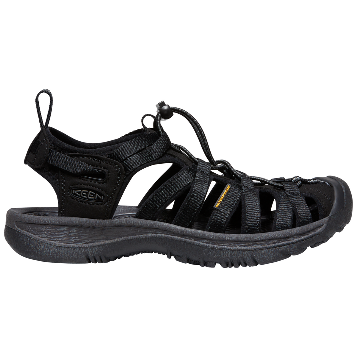 KEEN W Whisper Trekkingsandalen in SCHWARZ