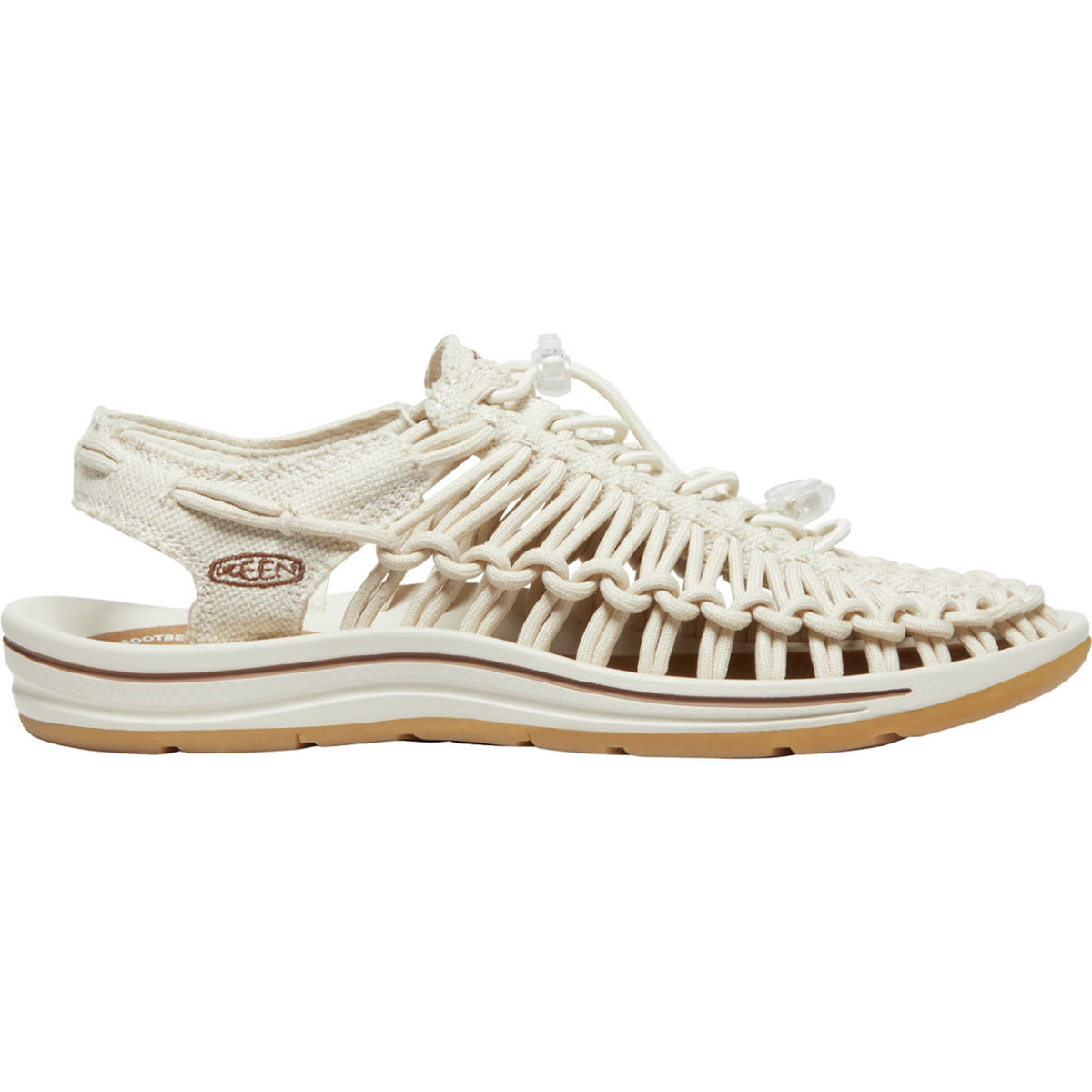 KEEN W Uneek Canvas Freizeitsandalen in BEIGE
