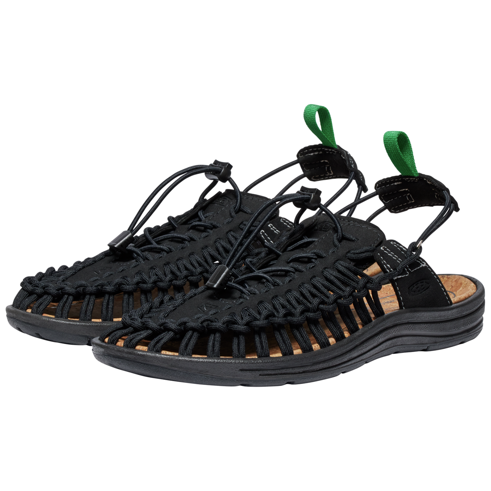 KEEN A Uneek II Convertible Freizeitsandalen in SCHWARZ