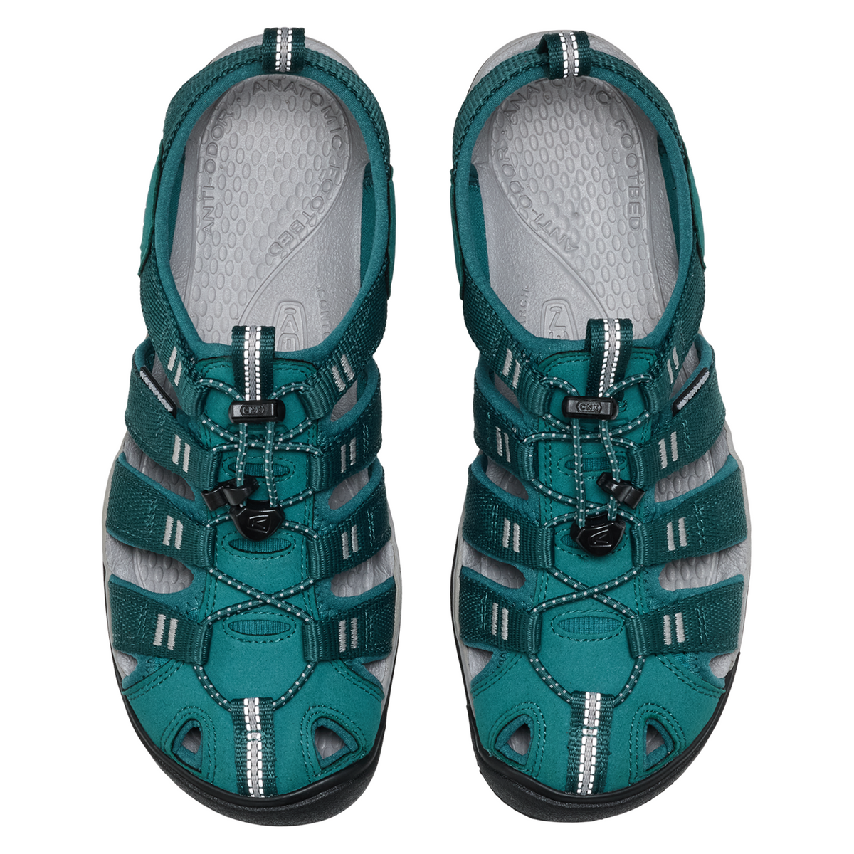 KEEN W Clearwater CNX Trekkingsandalen in GRÜN