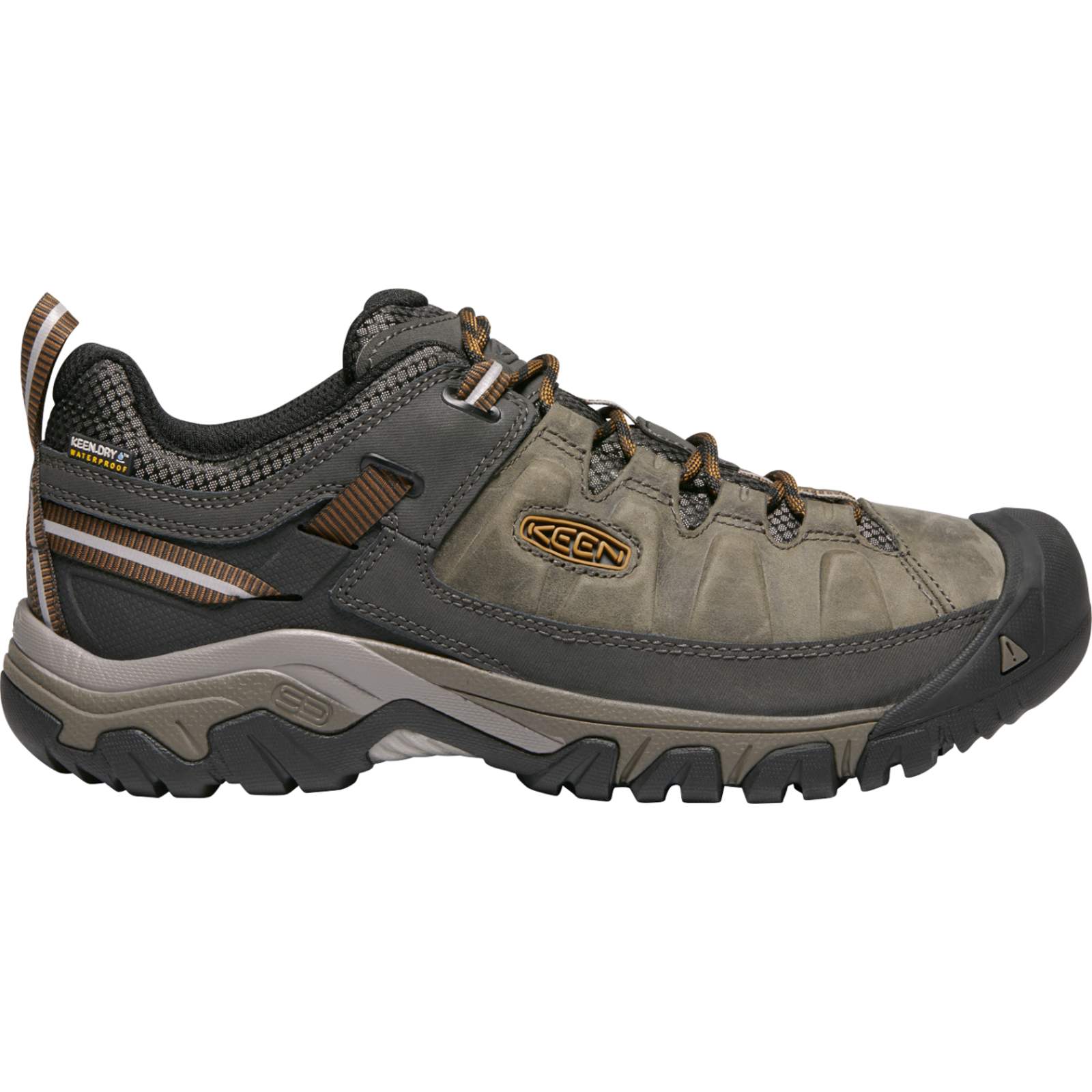 KEEN M Targhee III WP Wander-/Trekkingschuhe tief in BRAUN