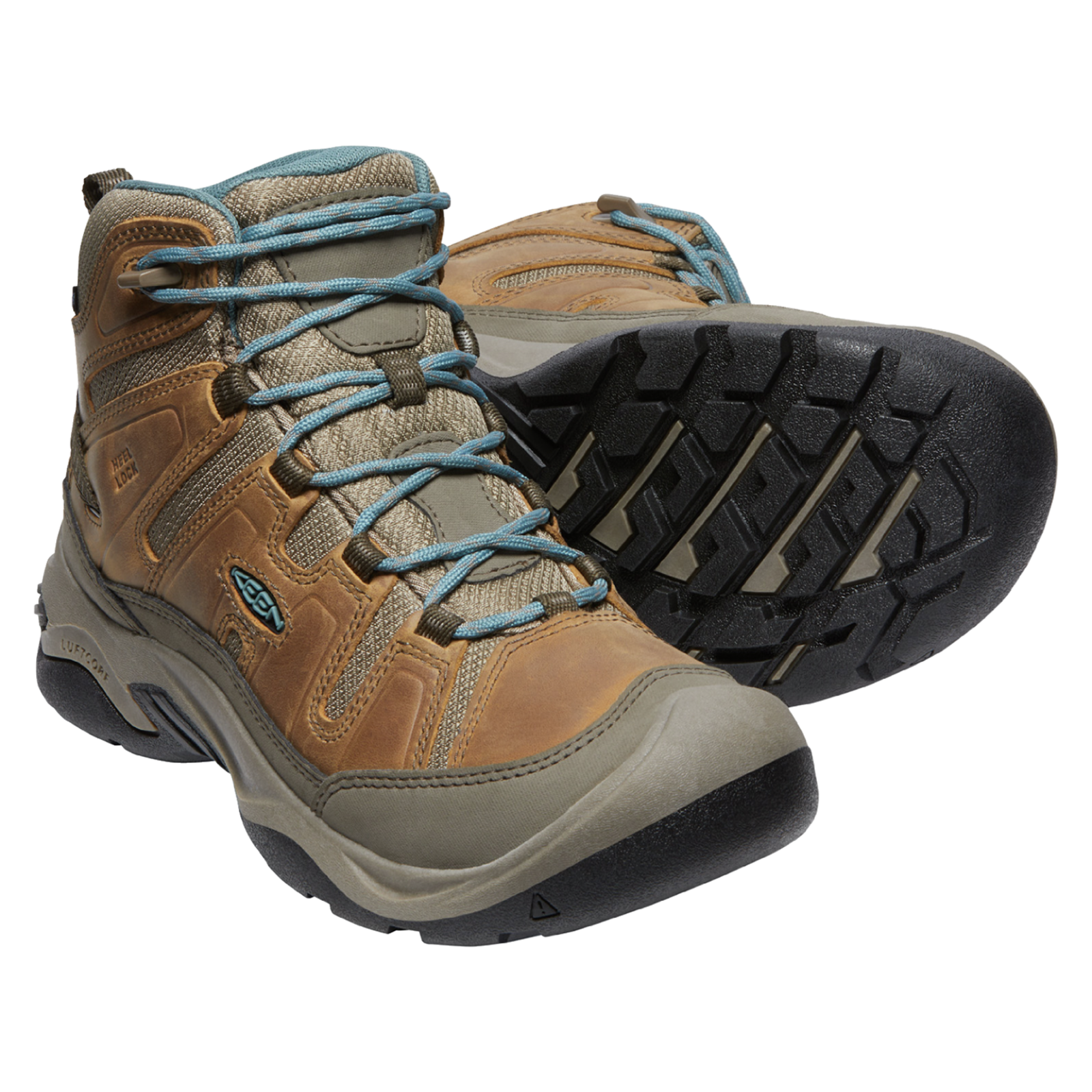 KEEN W Circadia Mid WP Wander-/Trekkingschuhe halbhoch in BRAUN