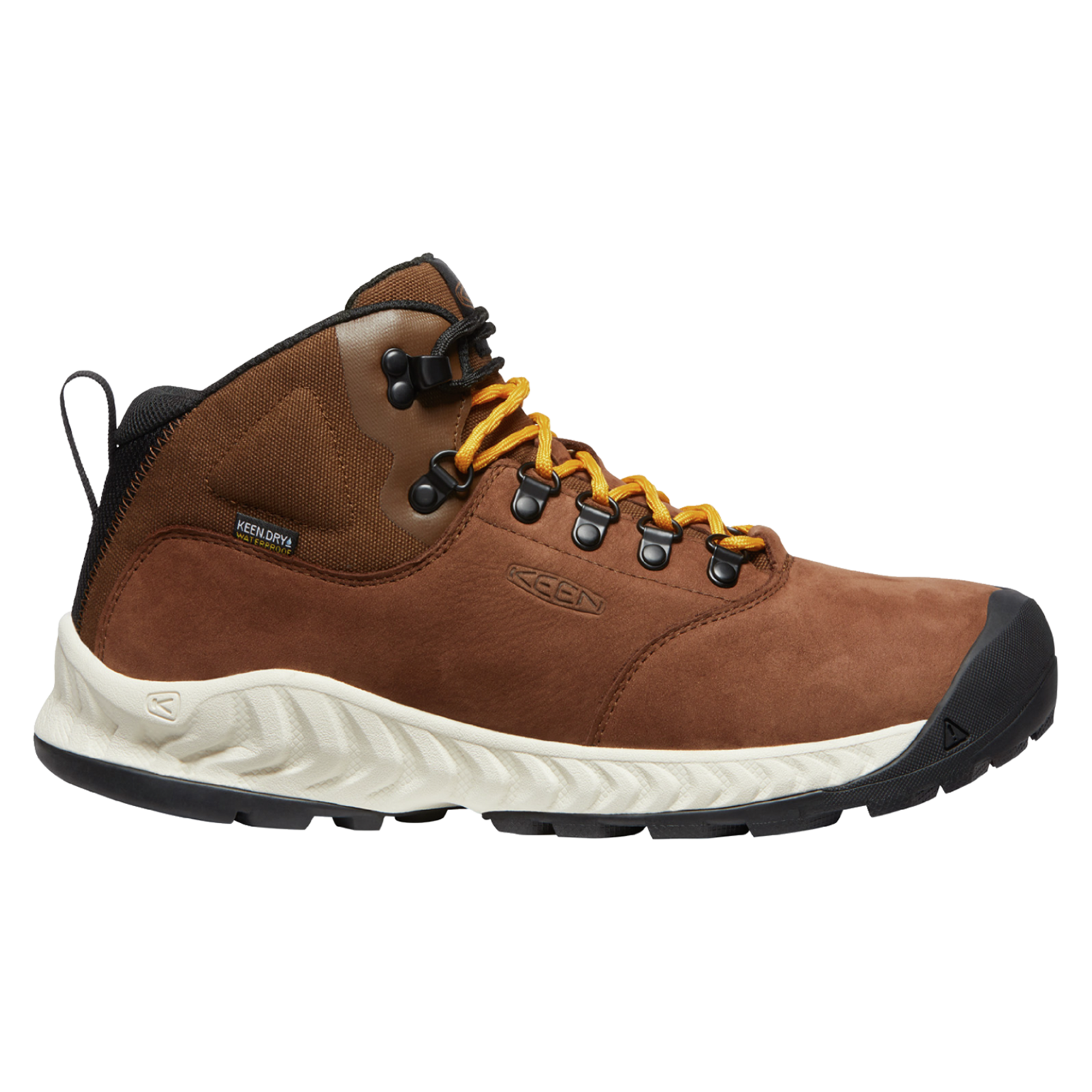KEEN M Nxis Explorer Mid WP Wander-/Trekkingschuhe halbhoch in BRAUN