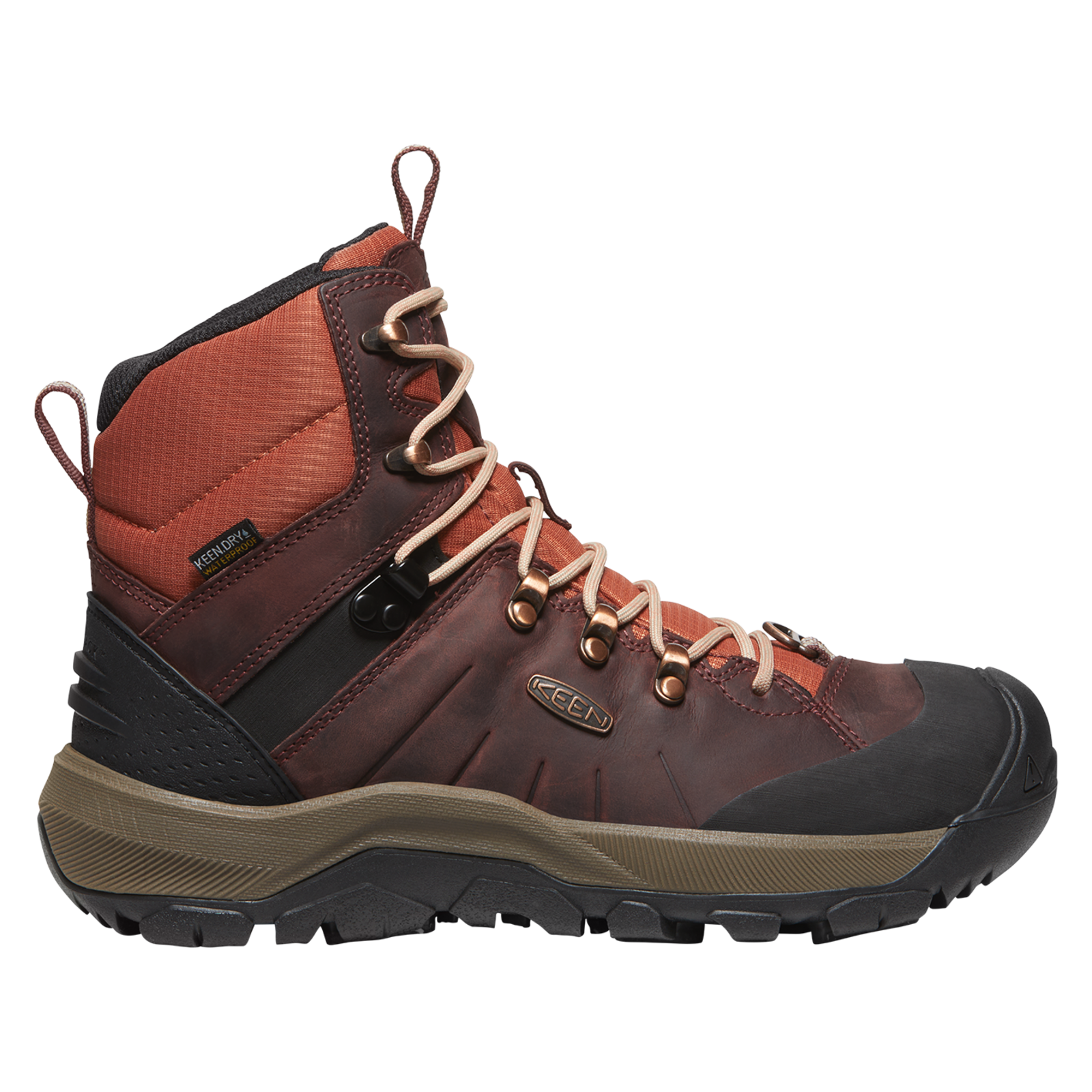 KEEN W Revel IV Mid Polar Winterschuhe in BRAUN