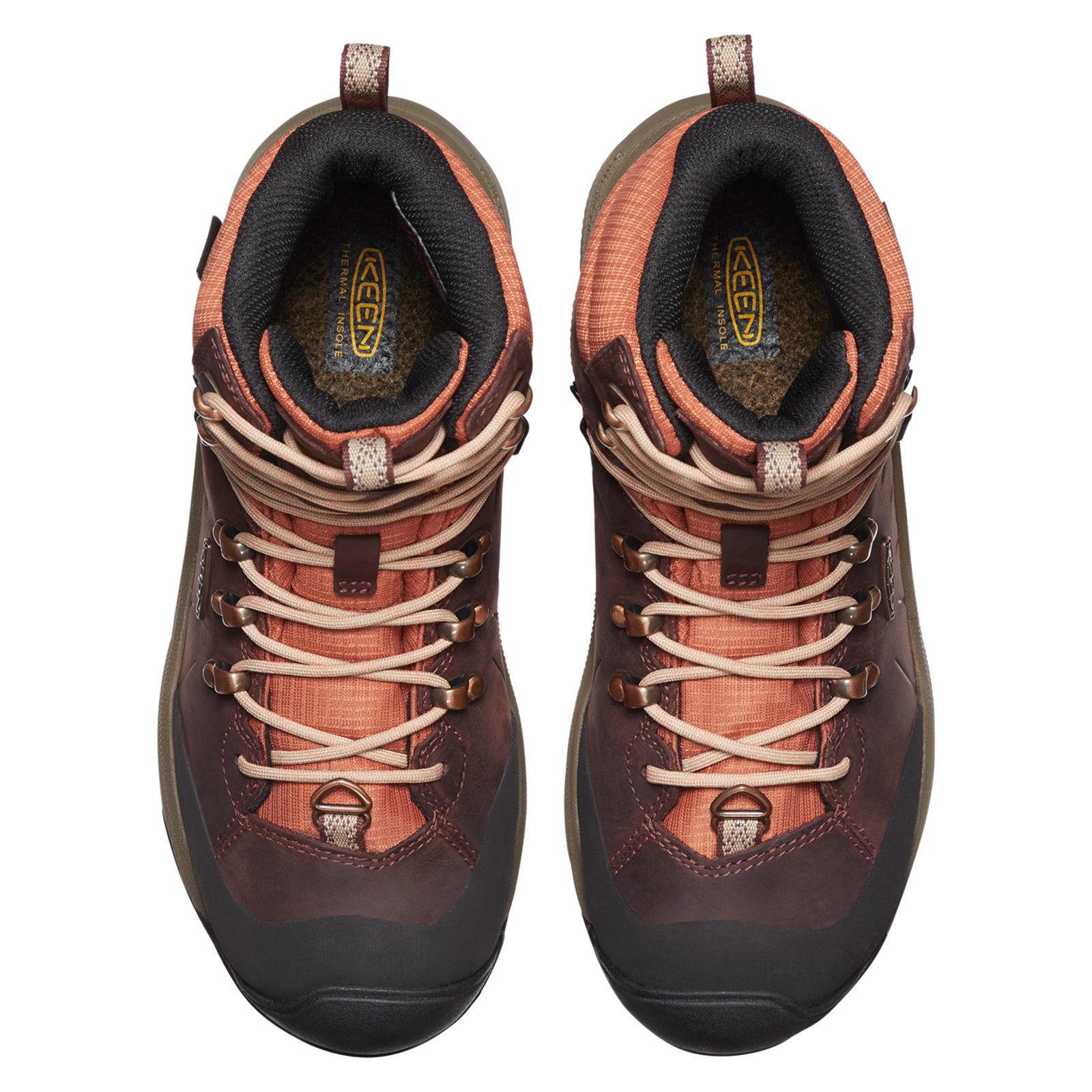 KEEN W Revel IV Mid Polar Winterschuhe in BRAUN
