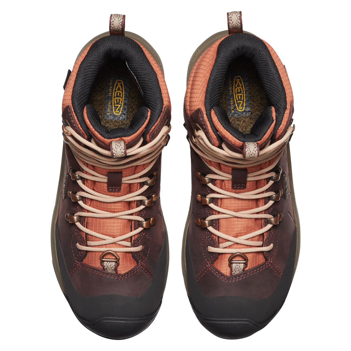 KEEN W Revel IV Mid Polar Winterschuhe in BRAUN