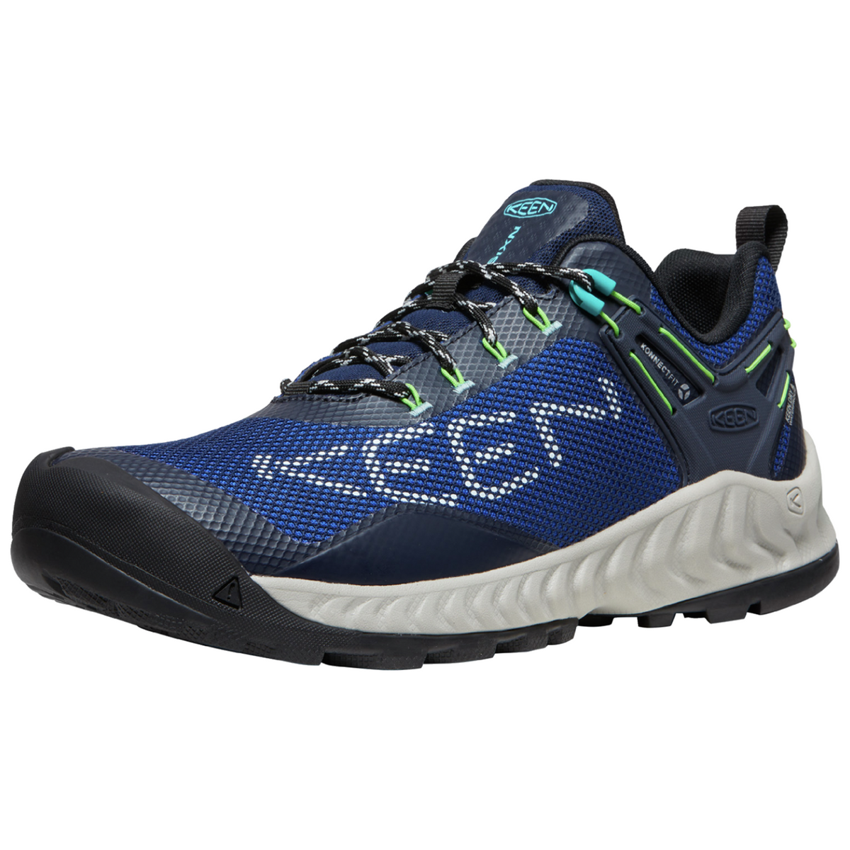 KEEN M Nxis Evo WP Wander-/Trekkingschuhe tief in BLAU