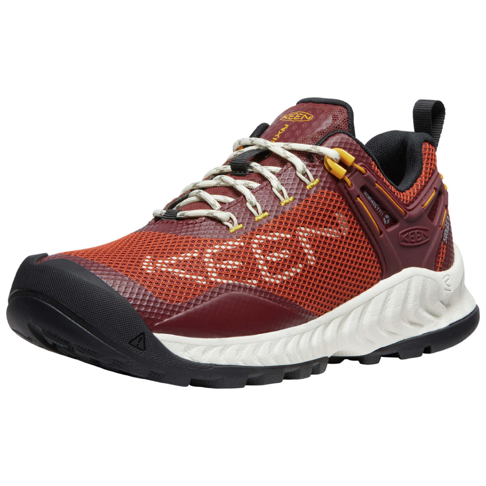 KEEN W Nxis Evo WP Wander-/Trekkingschuhe tief in ORANGE