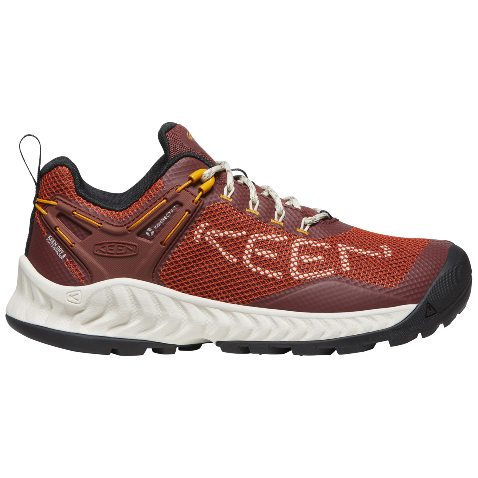 KEEN W Nxis Evo WP Wander-/Trekkingschuhe tief in ORANGE