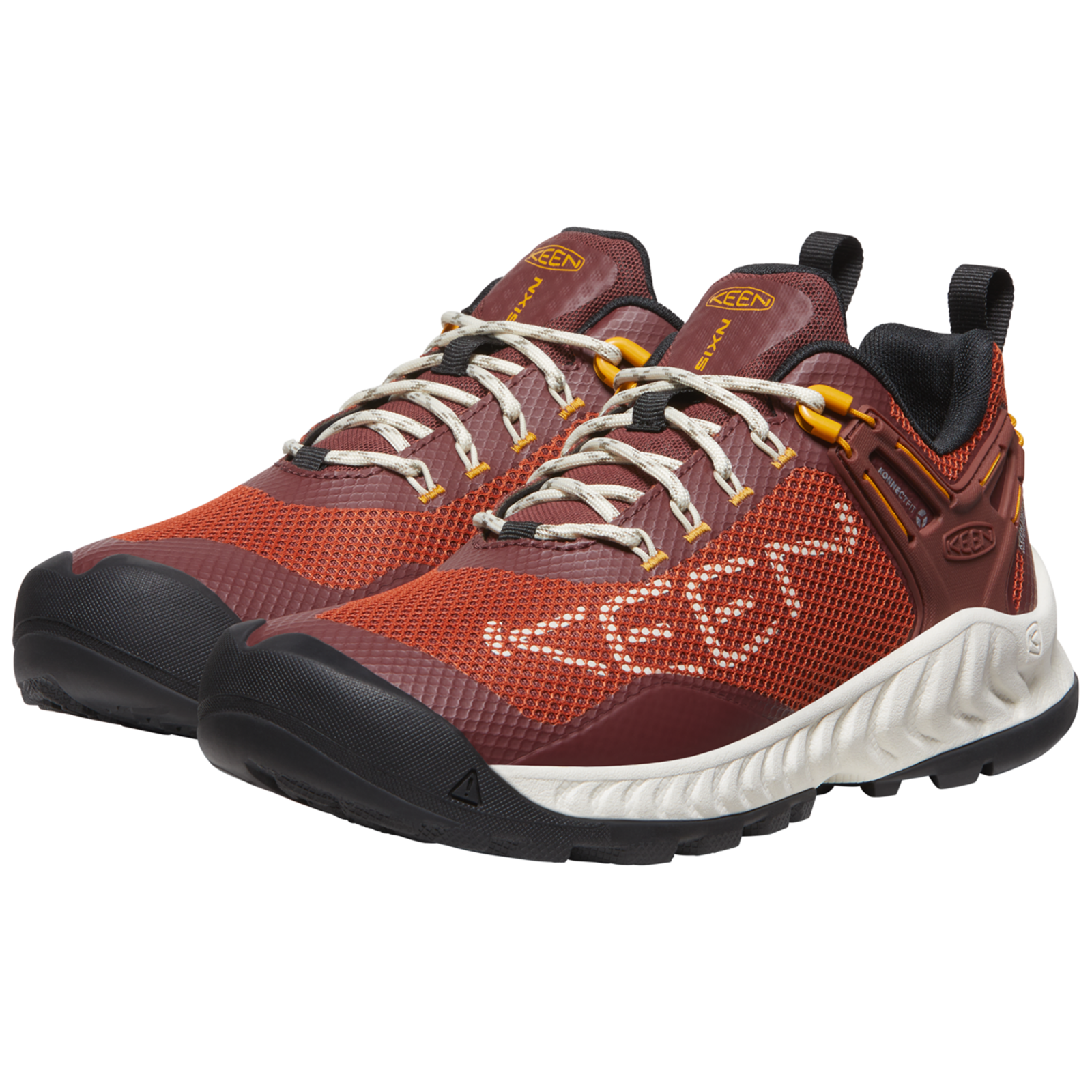 KEEN W Nxis Evo WP Wander-/Trekkingschuhe tief in ORANGE