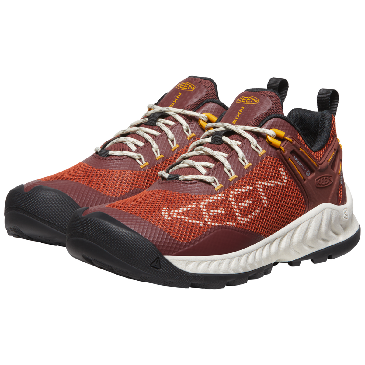 KEEN W Nxis Evo WP Wander-/Trekkingschuhe tief in ORANGE