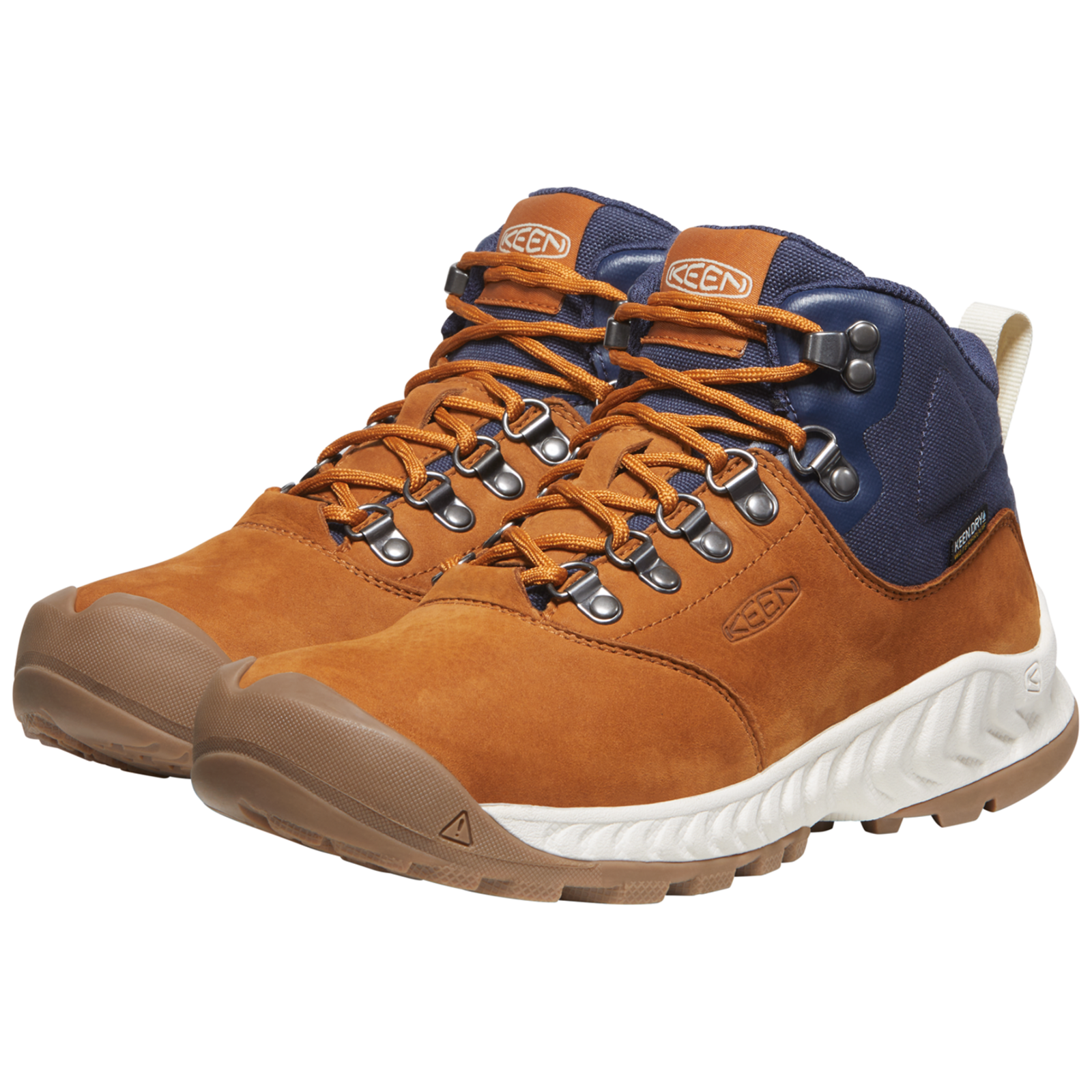 KEEN W Nxis Explorer Mid WP Wander-/Trekkingschuhe tief in ORANGE