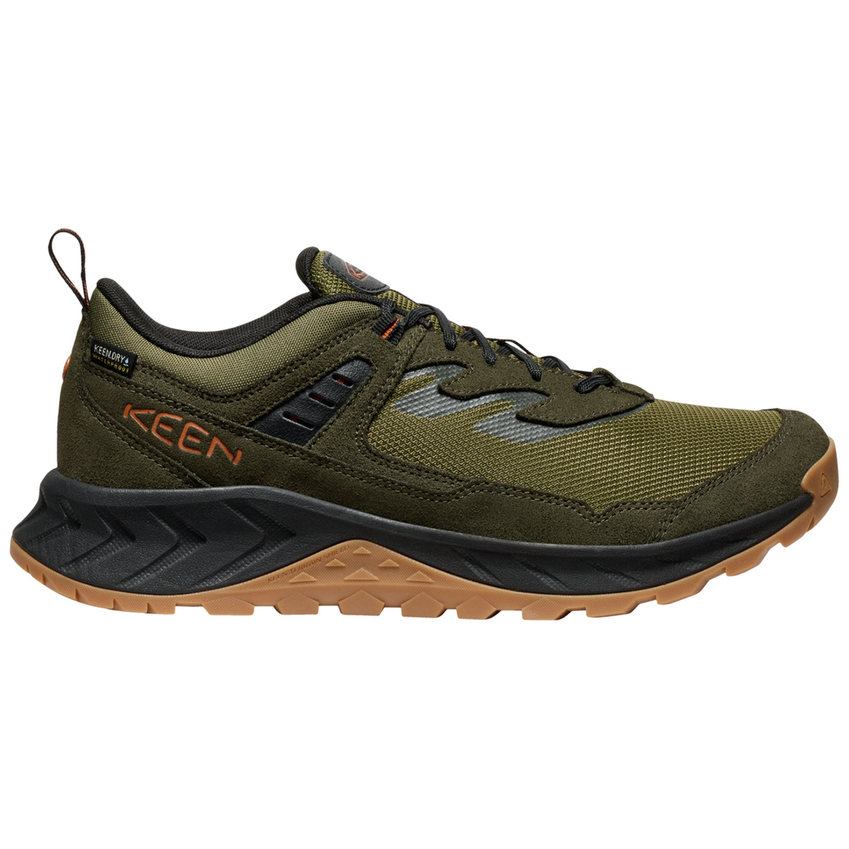 KEEN M Hightrail WP Wander-/Trekkingschuhe tief in GRÜN