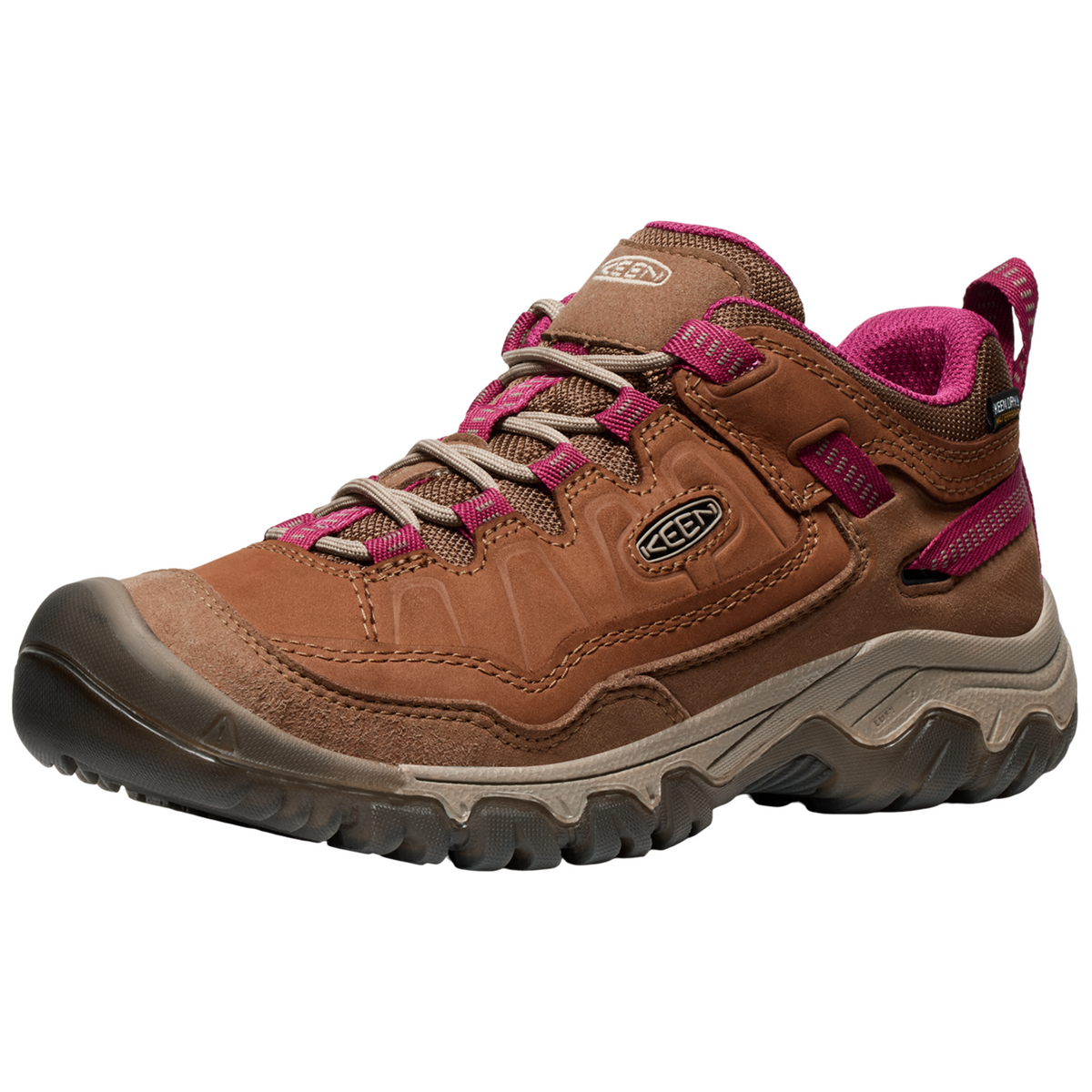 KEEN W Targhee IV WP Wander-/Trekkingschuhe tief in BRAUN