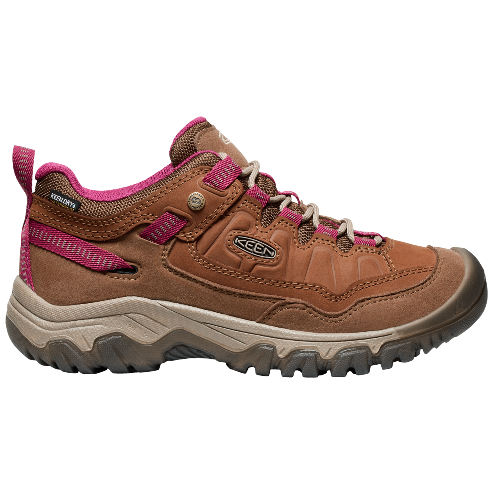 KEEN W Targhee IV WP Wander-/Trekkingschuhe tief in BRAUN