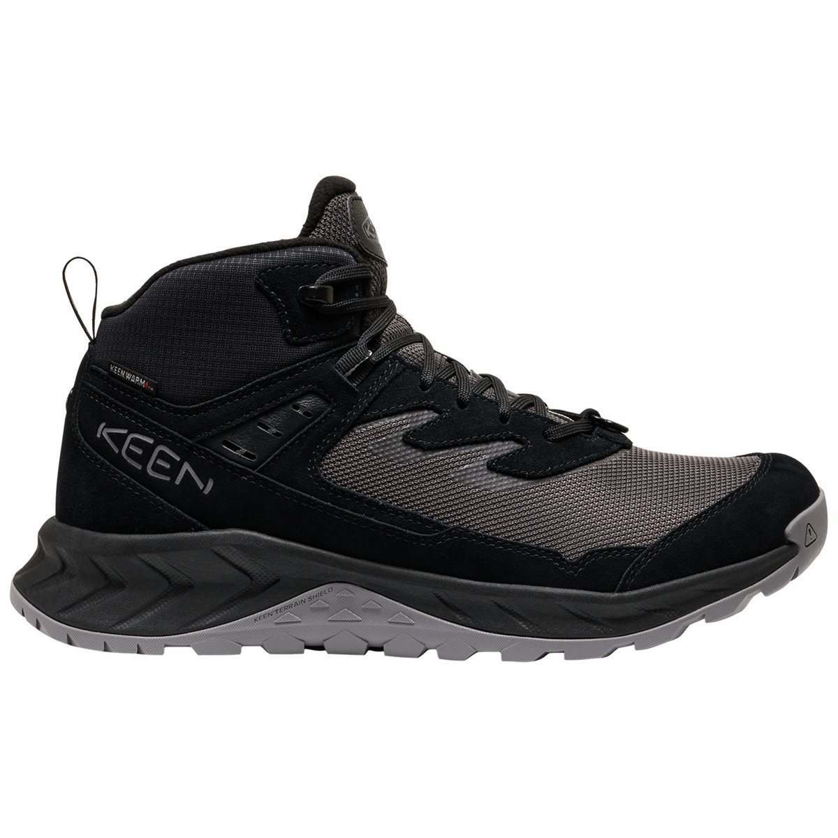 KEEN M Hightrail Mid Polar Winterschuhe in SCHWARZ