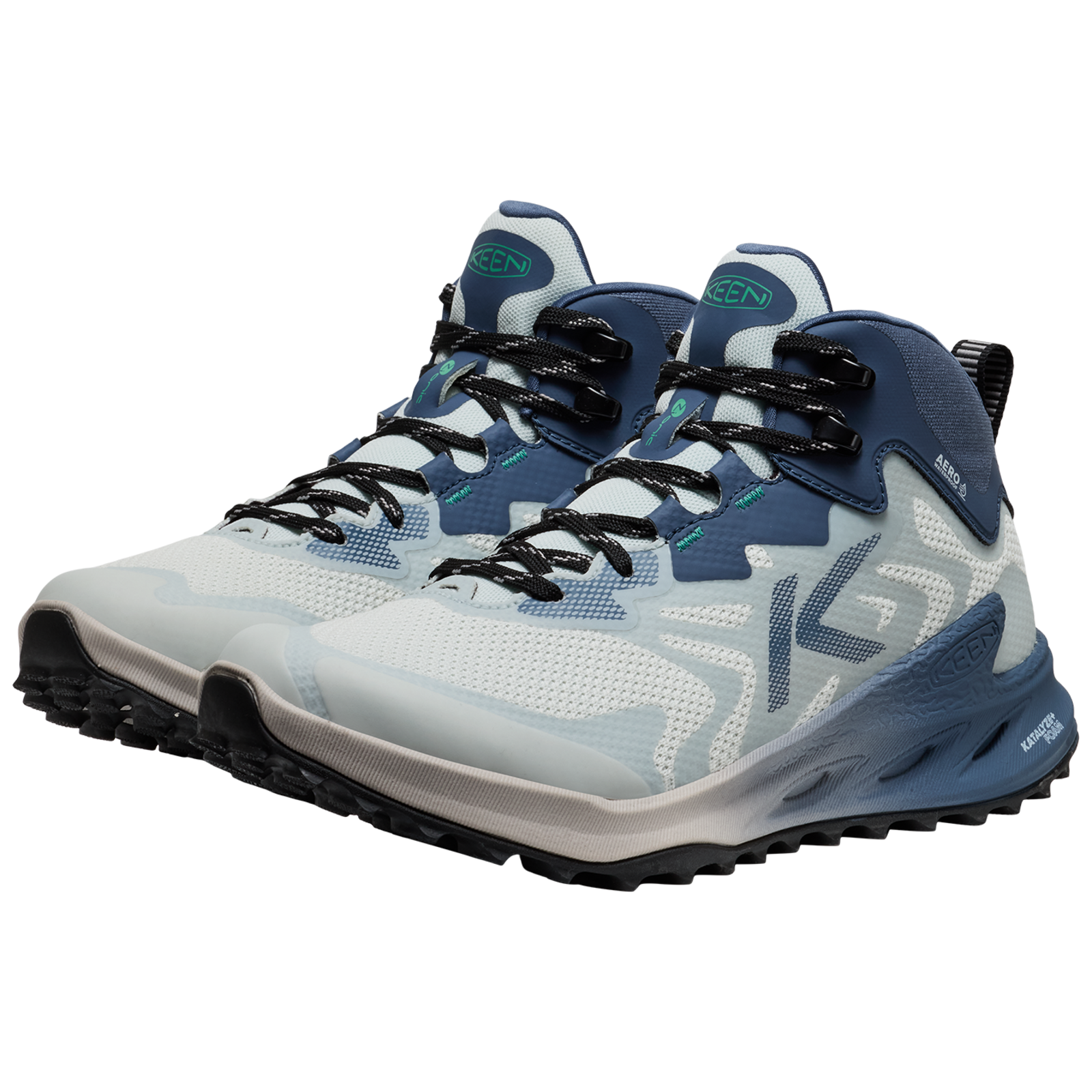 KEEN W Zionic NXT Mid WP Wander-/Trekkingschuhe halbhoch in BLAU