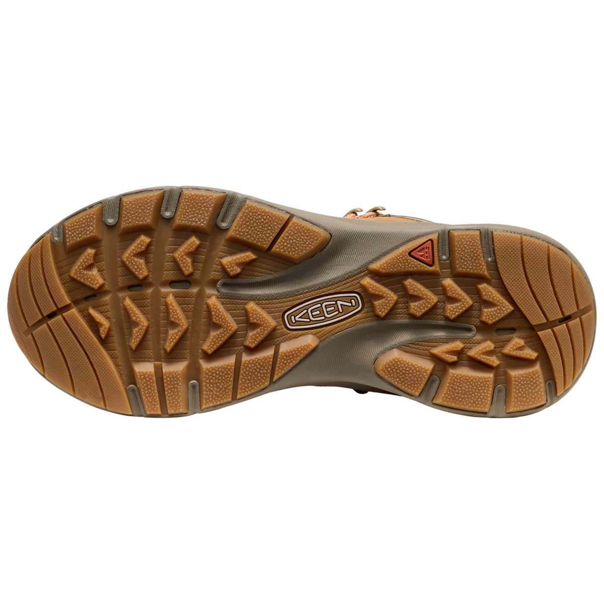 KEEN W Leiki Leather Mid WP Wander-/Trekkingschuhe halbhoch in BRAUN