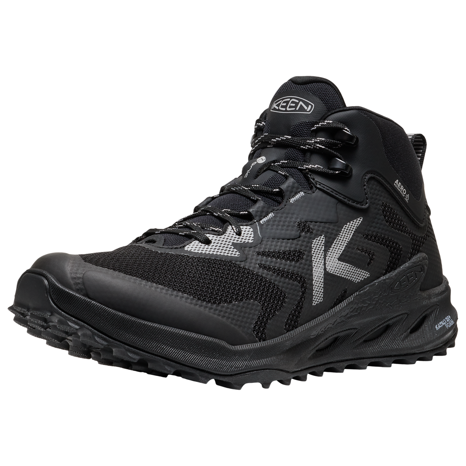 KEEN M Zionic NXT Mid WP Wander-/Trekkingschuhe halbhoch in SCHWARZ