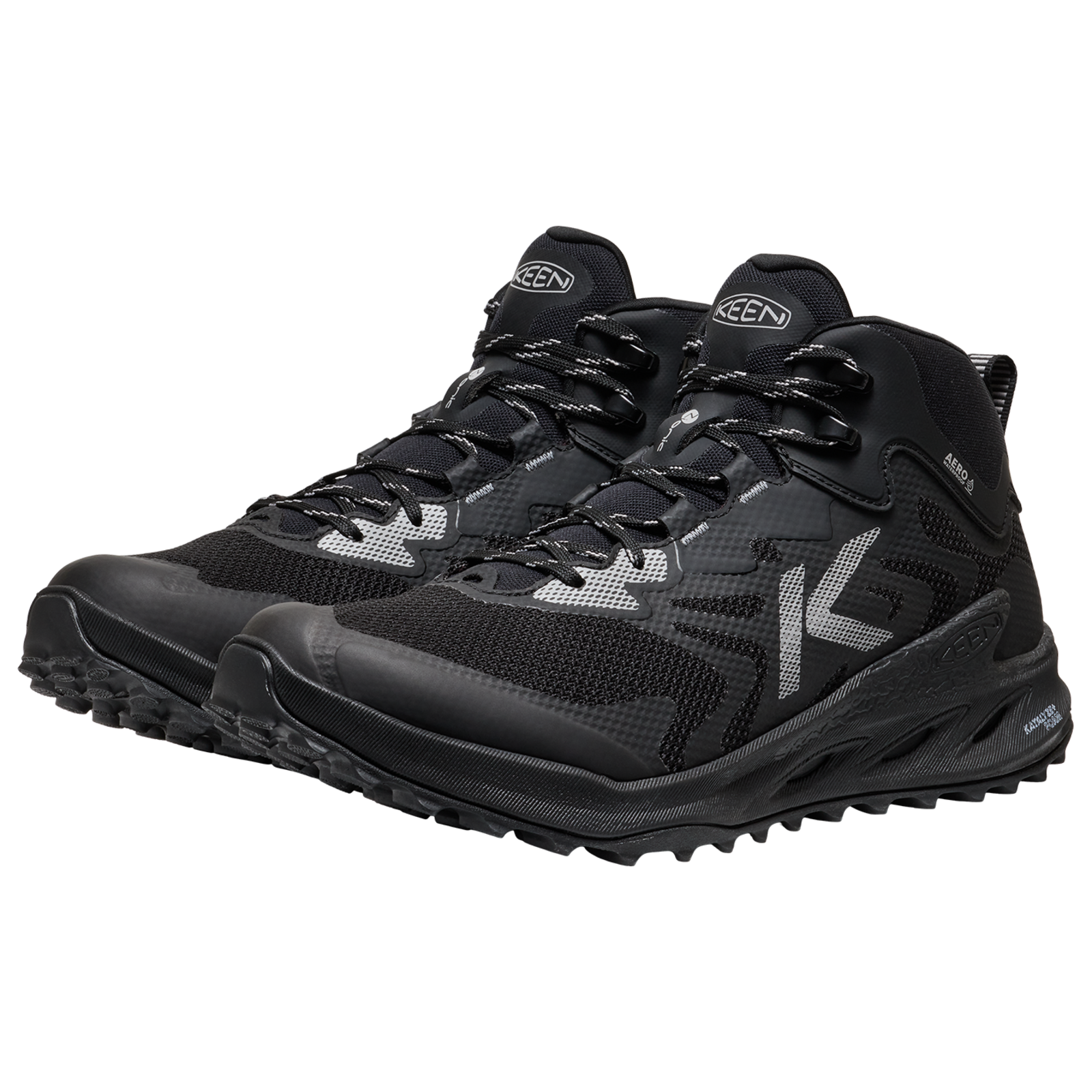 KEEN M Zionic NXT Mid WP Wander-/Trekkingschuhe halbhoch in SCHWARZ