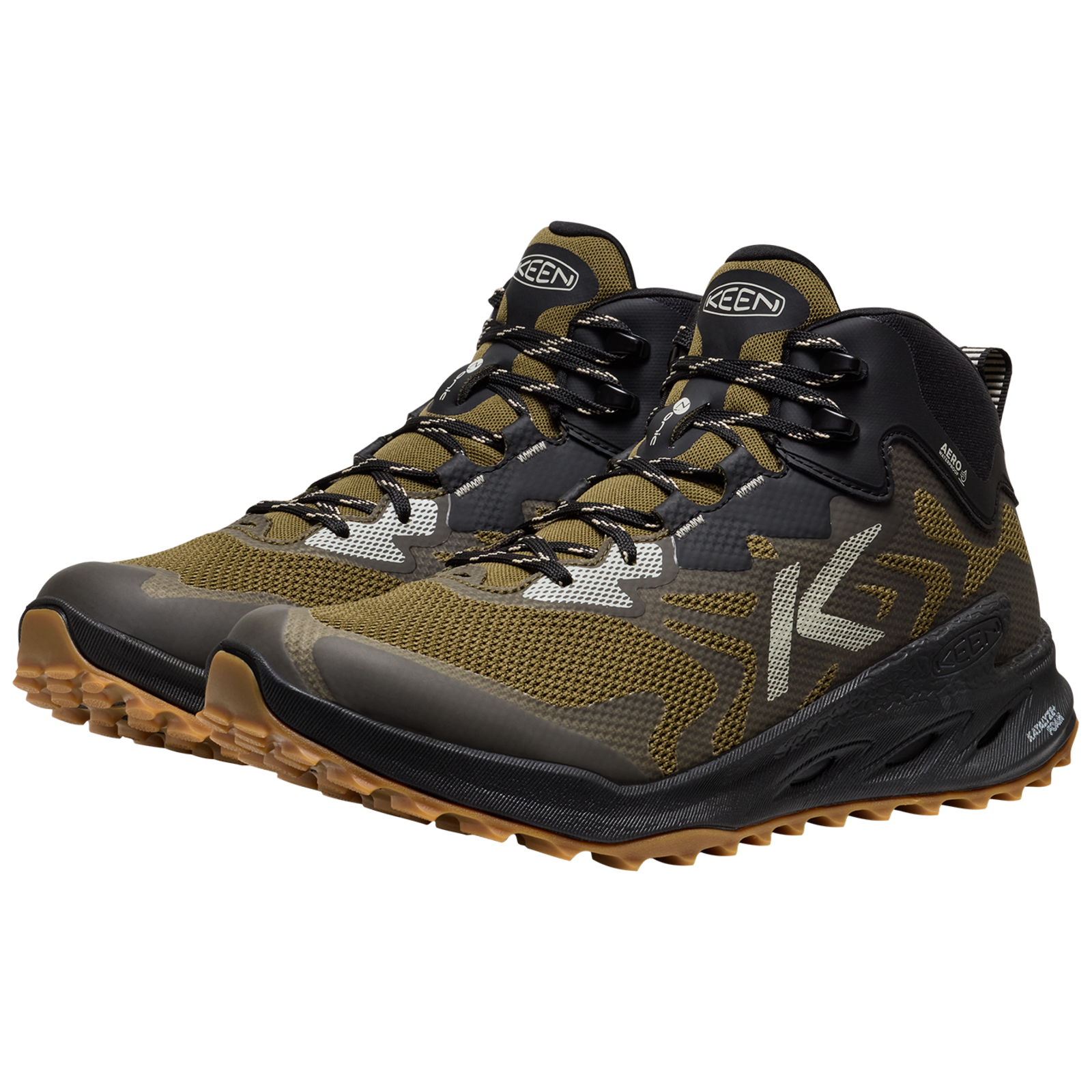 KEEN M Zionic NXT Mid WP Wander-/Trekkingschuhe halbhoch in GRÜN