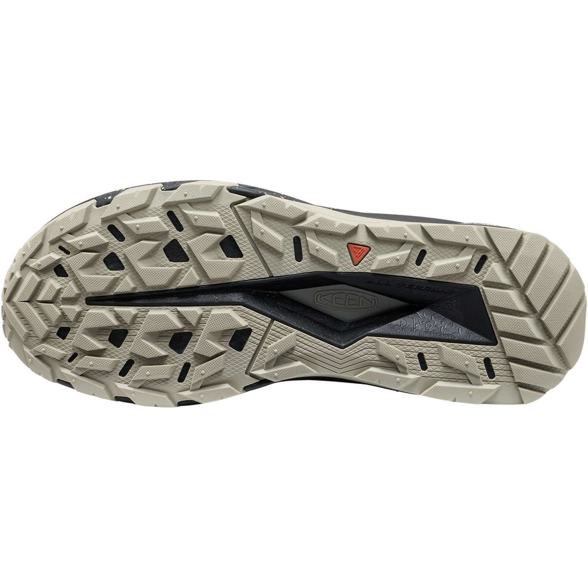 KEEN M Targhee Apex WP Wander-/Trekkingschuhe tief in SCHWARZ