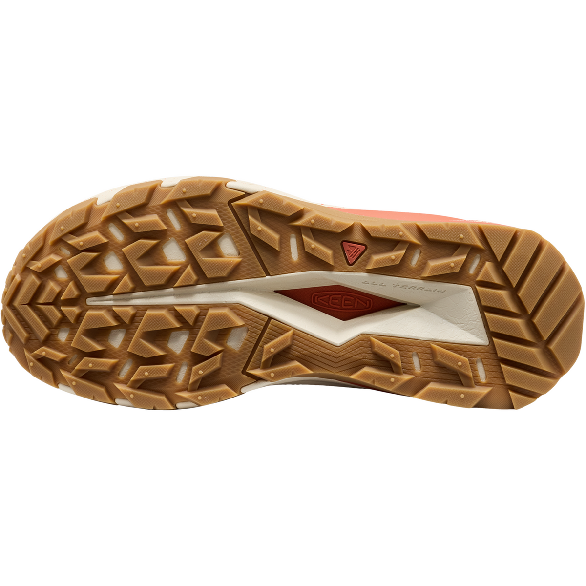 KEEN W Targhee Apex Mid WP Wander-/Trekkingschuhe halbhoch in ROT