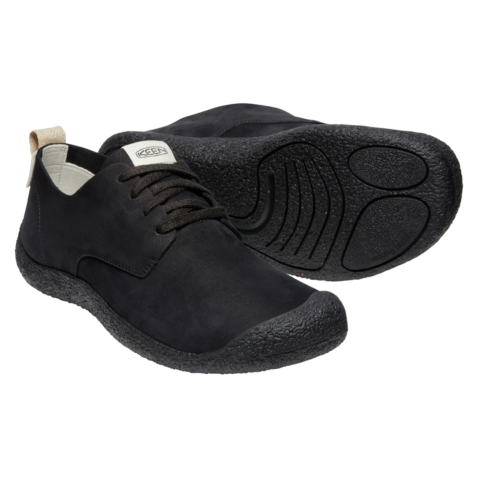 KEEN M Mosey Derby Leather Freizeitschuhe in SCHWARZ