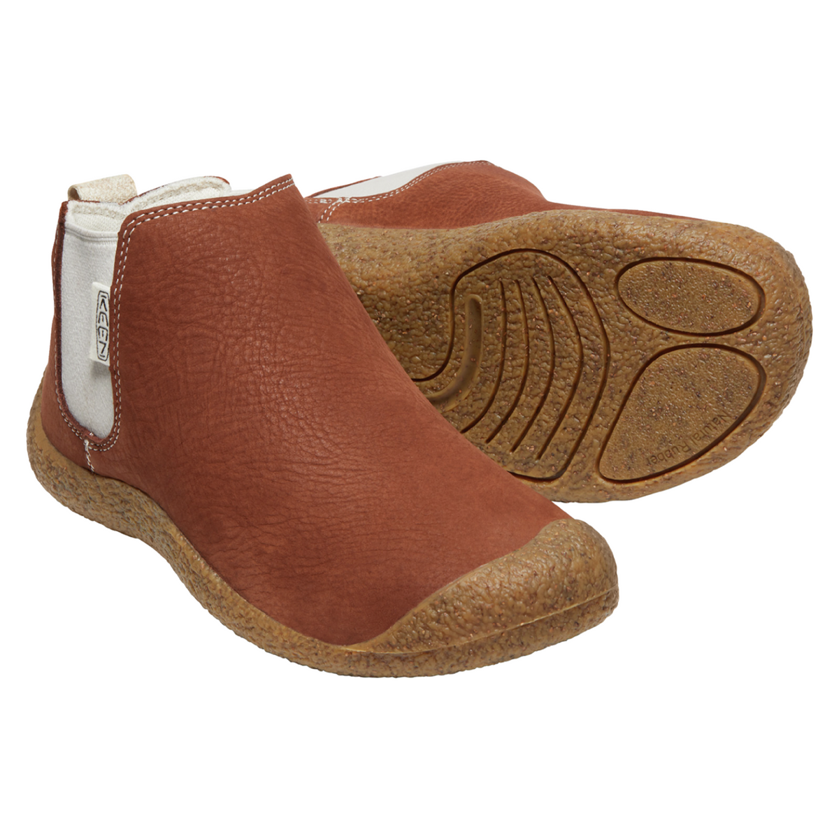 KEEN W Mosey Chelsea Leather Freizeitschuhe in BRAUN
