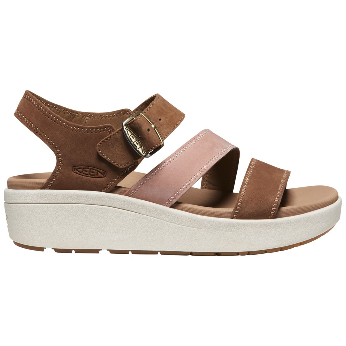 KEEN W Ellecity Backstrap Freizeitsandalen in BRAUN