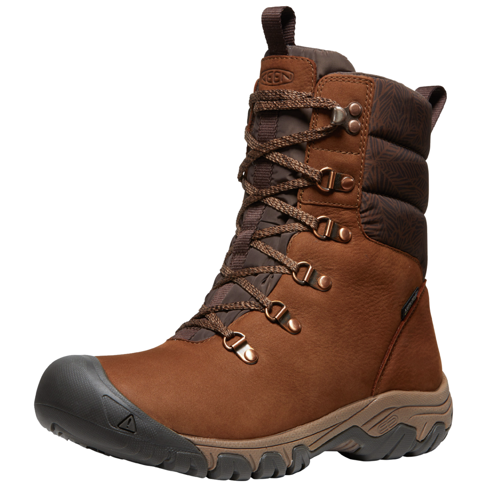 KEEN W Greta Boot WP Winterschuhe in BRAUN