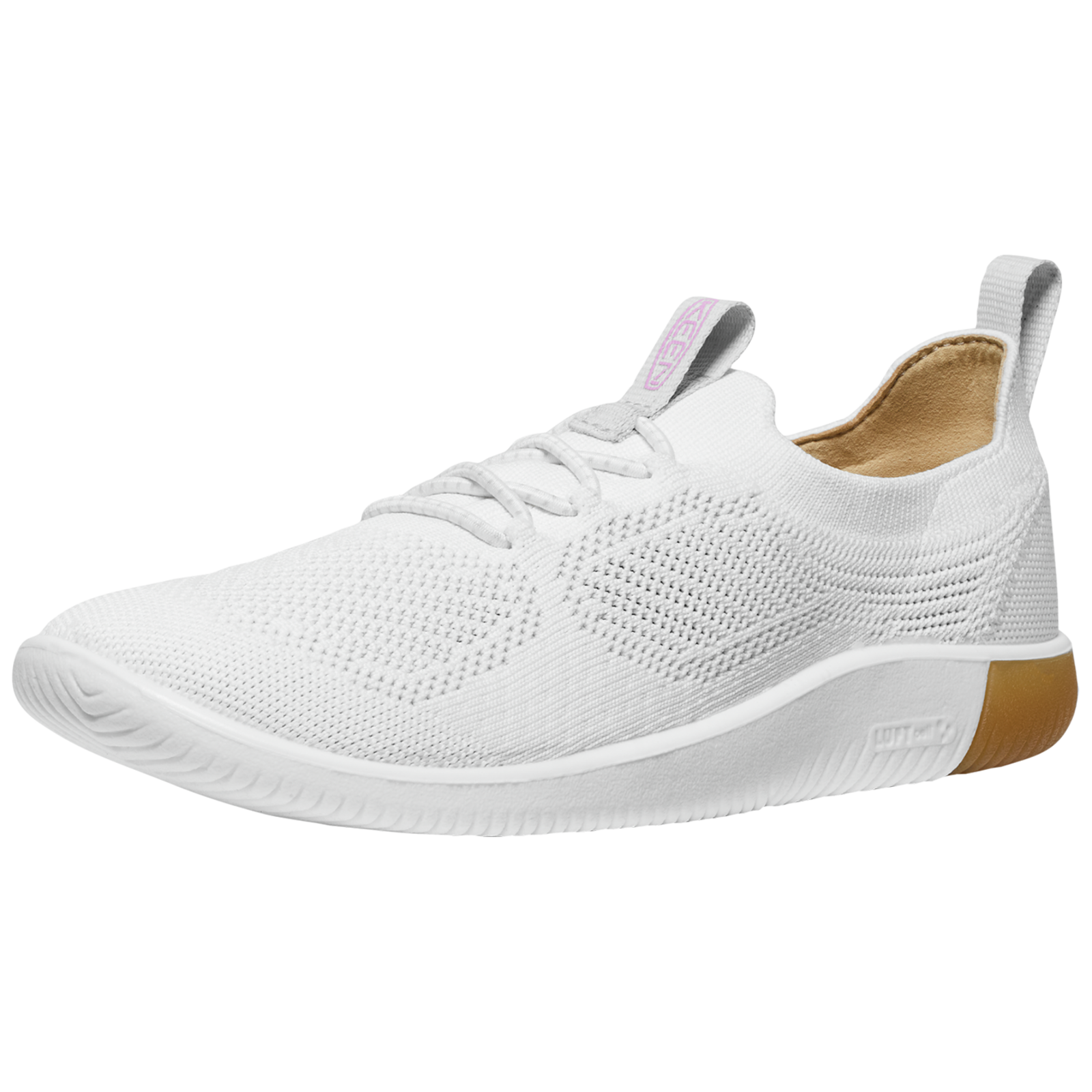 KEEN W KNX Knit Lace Freizeitschuhe in WEISS