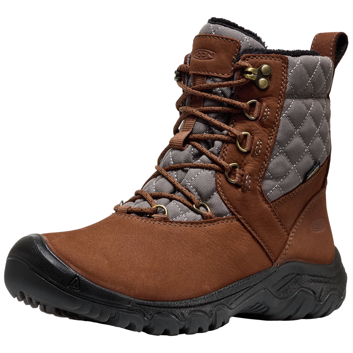 KEEN W Greta II Boot WP Winterschuhe in BRAUN