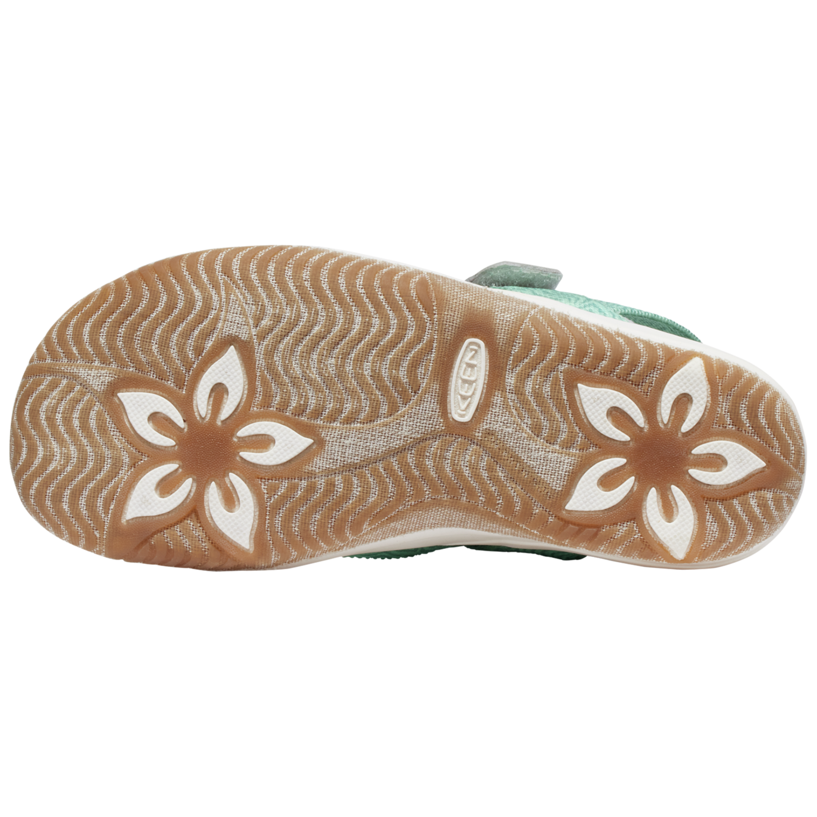 KEEN Y Elle Backstrap Freizeitsandalen in GRÜN