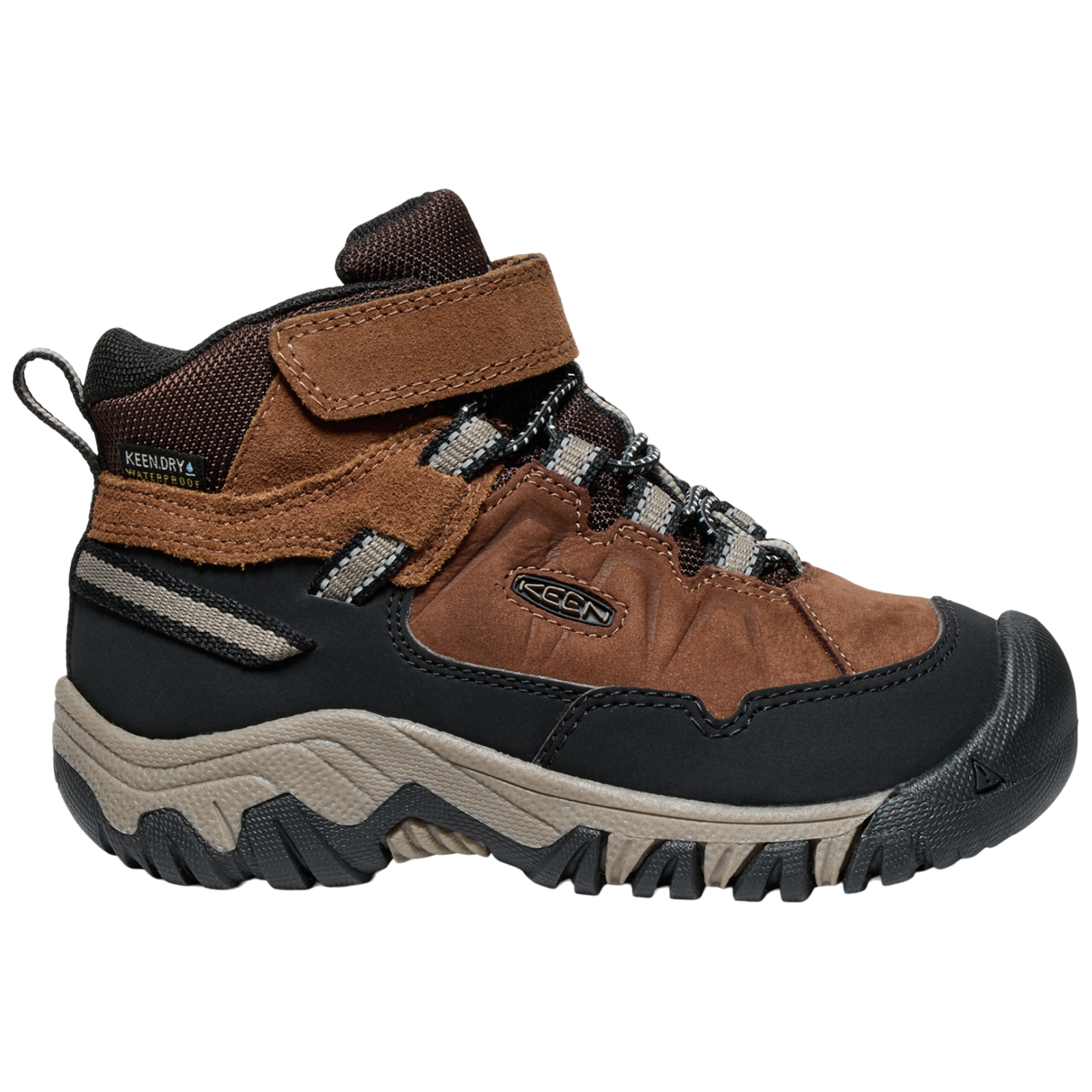 KEEN C Targhee IV Mid WP Wander-/Trekkingschuhe halbhoch in BRAUN