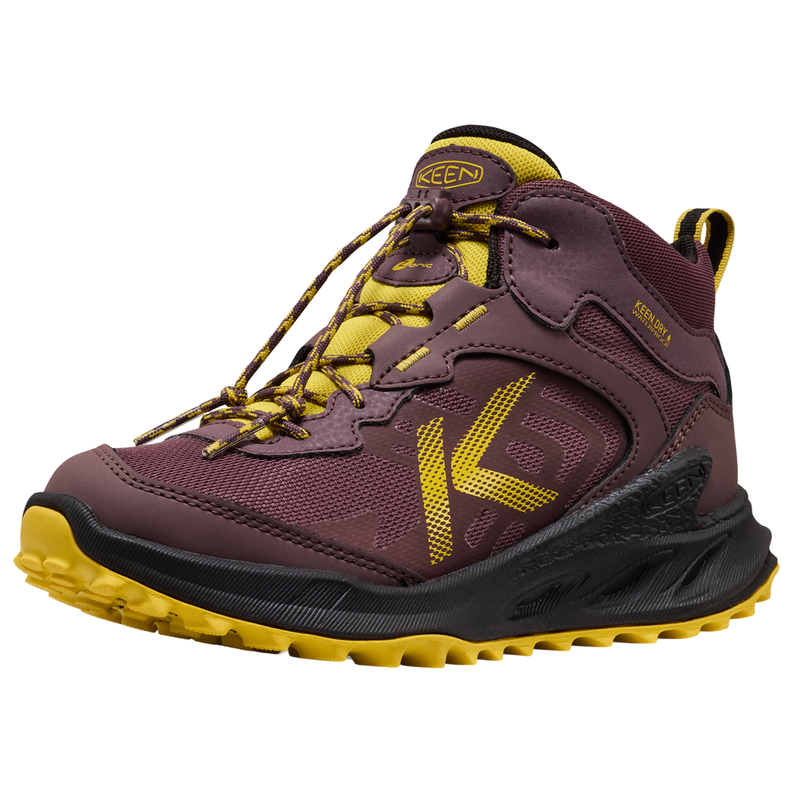 KEEN Y Zionic Mid WP Wander-/Trekkingschuhe halbhoch in BRAUN