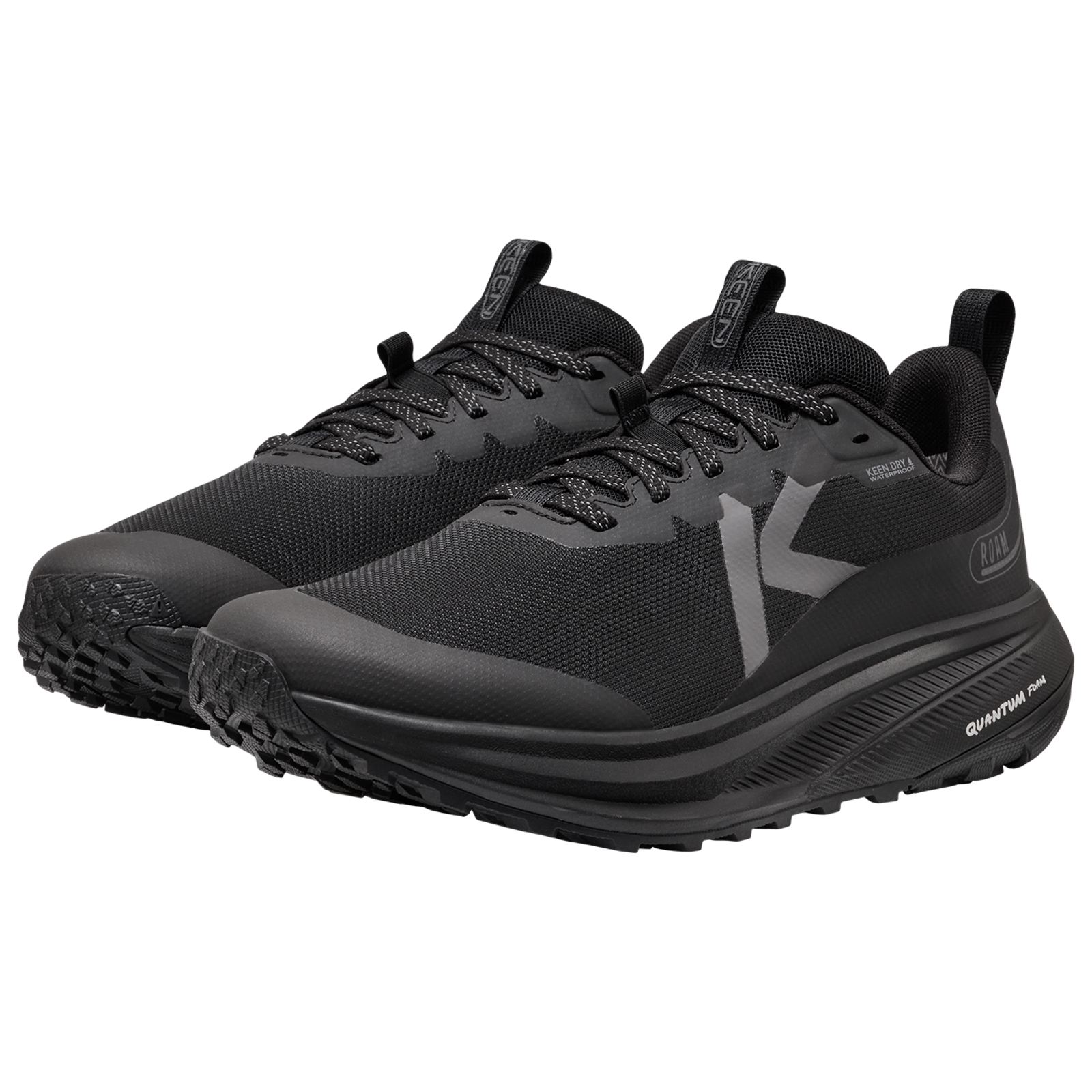 KEEN M Roam WP Trailrunningschuhe in SCHWARZ
