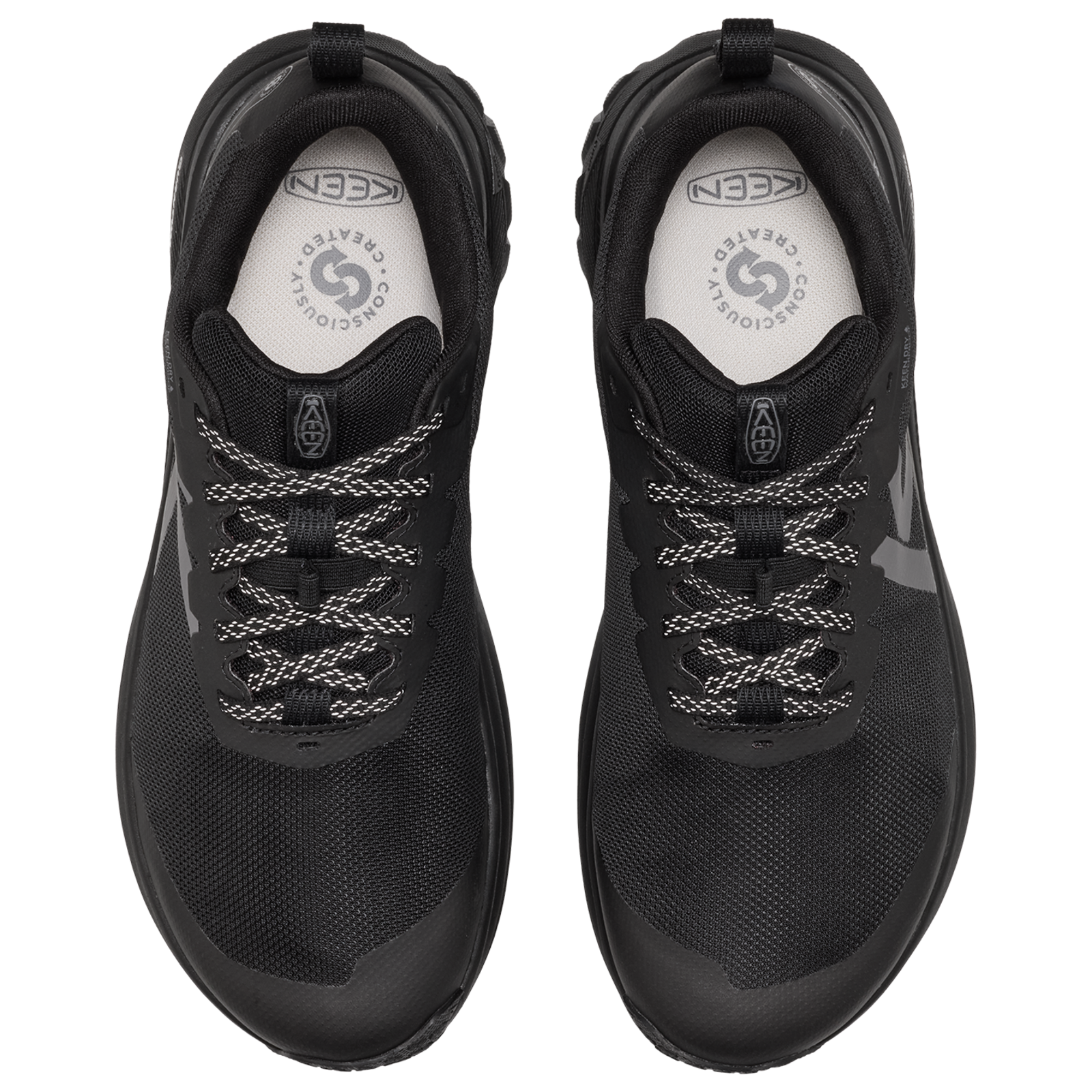 KEEN M Roam WP Trailrunningschuhe in SCHWARZ