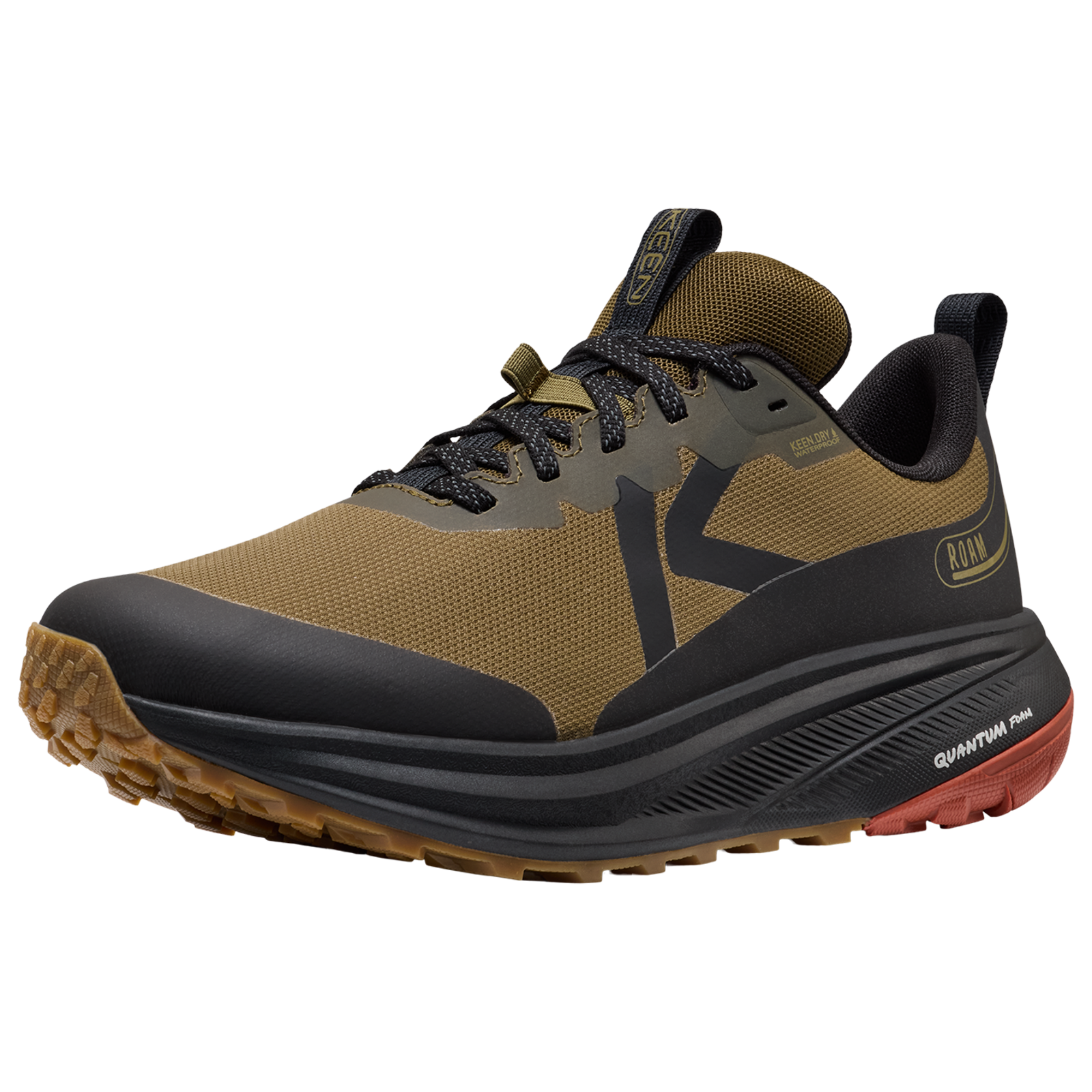 KEEN M Roam WP Trailrunningschuhe in BRAUN
