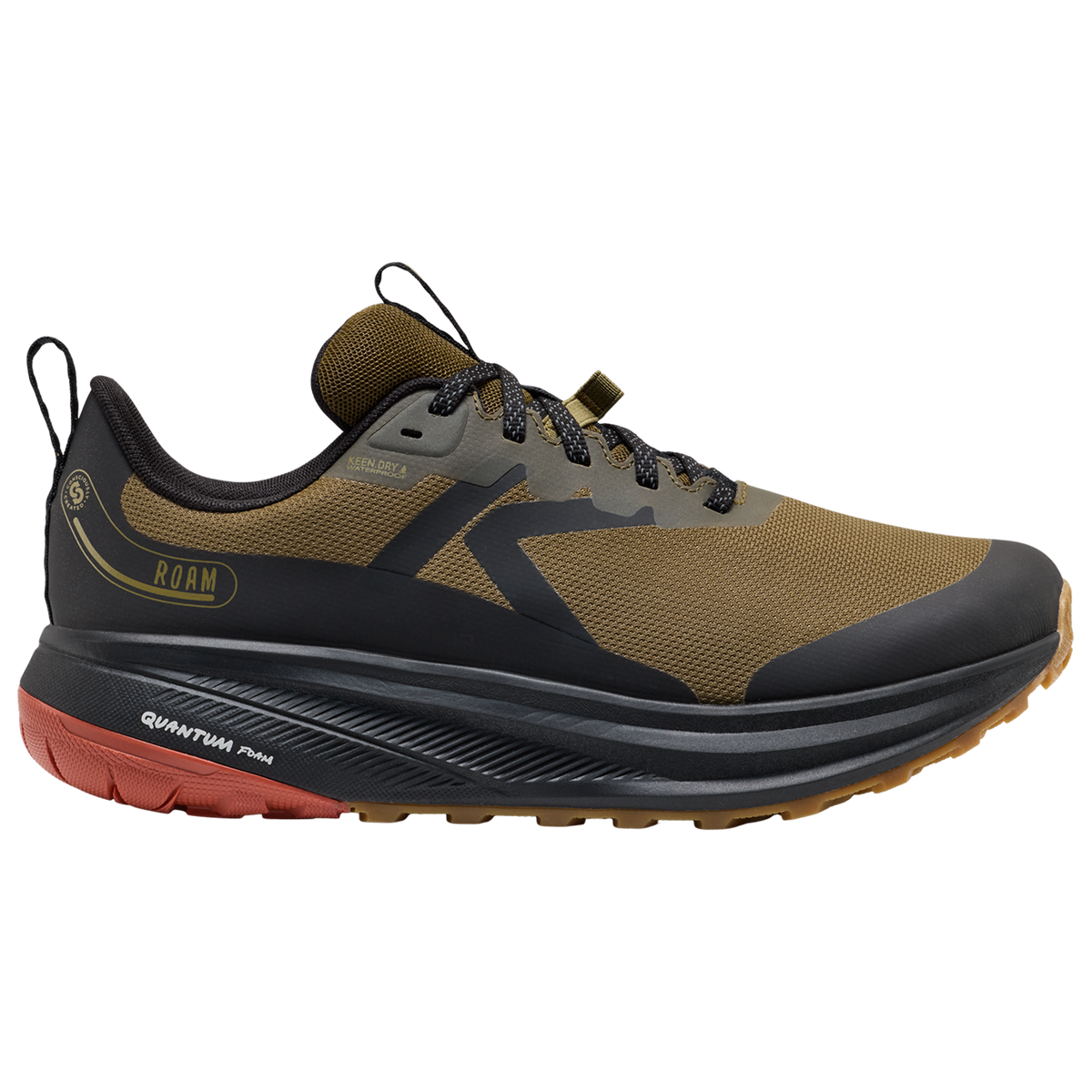 KEEN M Roam WP Trailrunningschuhe in BRAUN