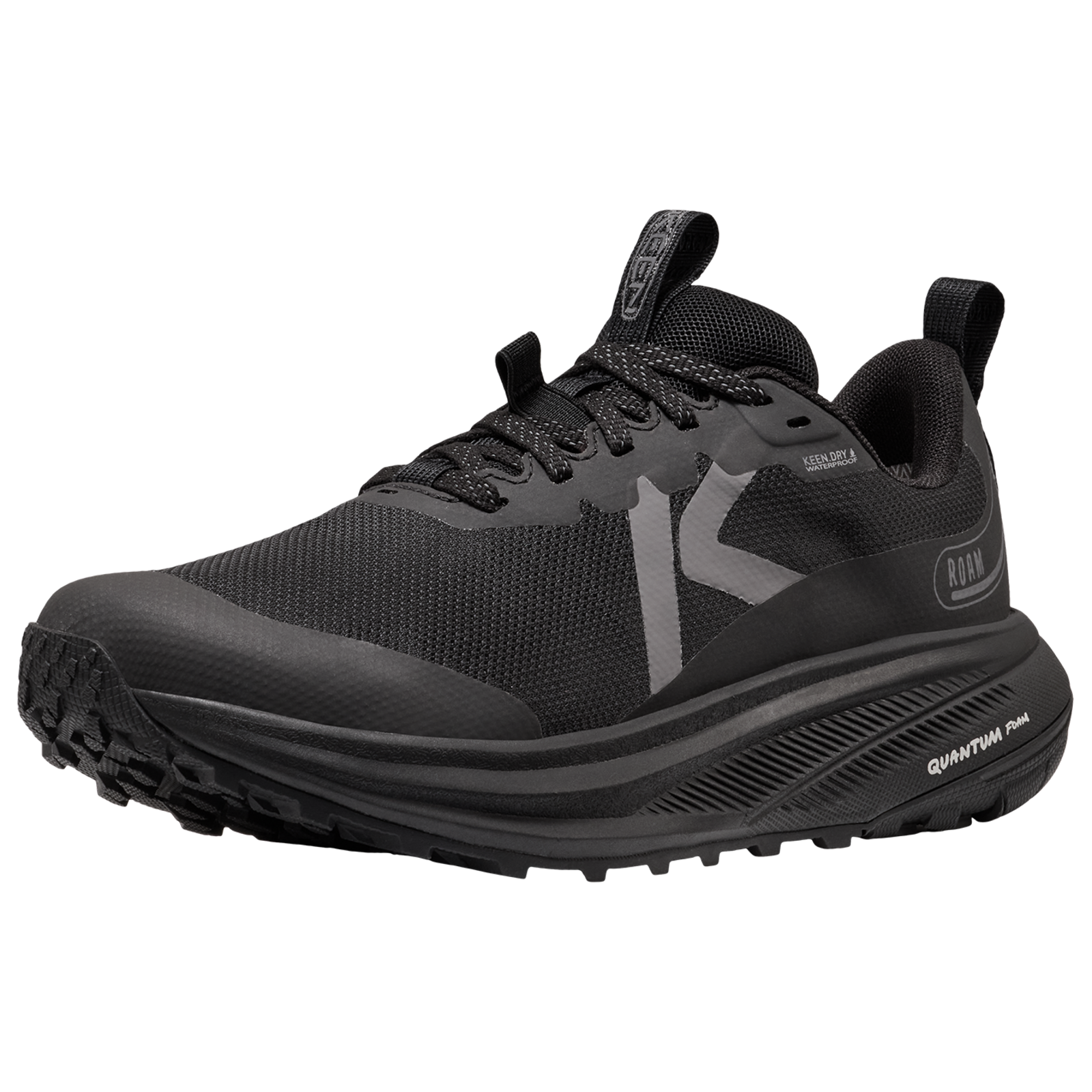 KEEN W Roam WP Trailrunningschuhe in SCHWARZ